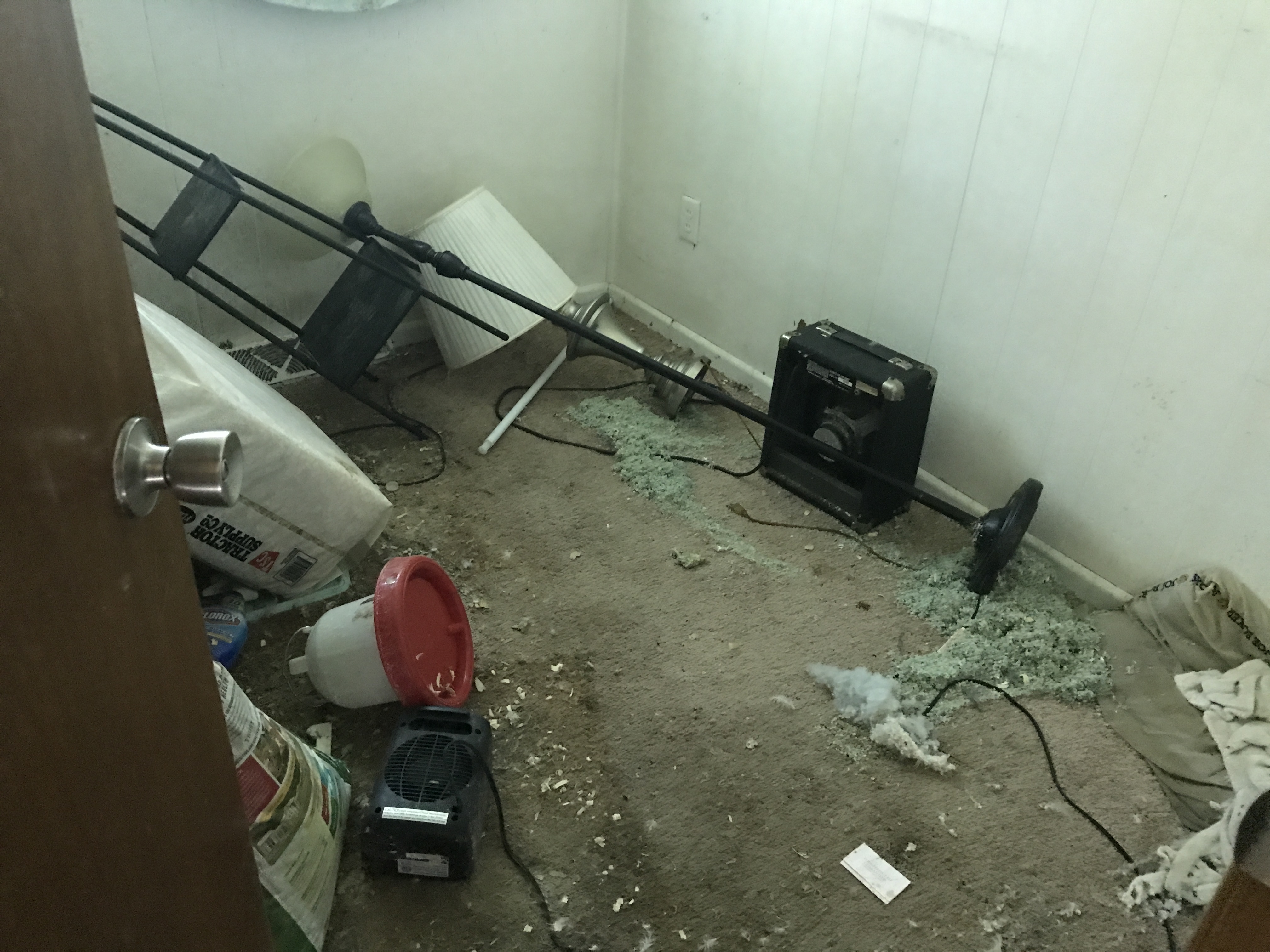 Hoover property before restoration